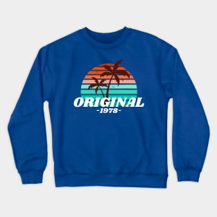 Original 1978 Palm Trees Crewneck Sweatshirt